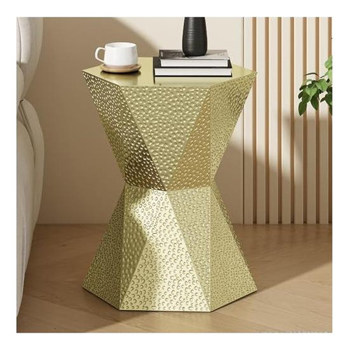 Mesa Auxiliar Decorativa Hexagonal Merax, Mesa Auxiliar De