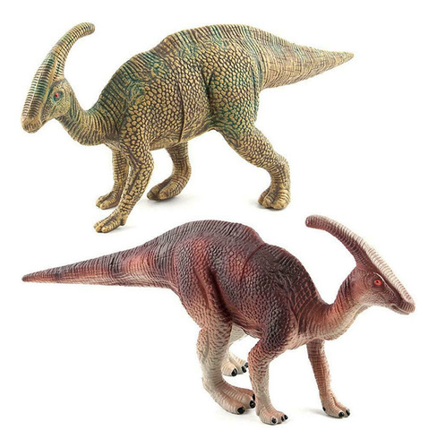 Modelo Realista De Figura De Dinosaurio Parasaurolophus Para