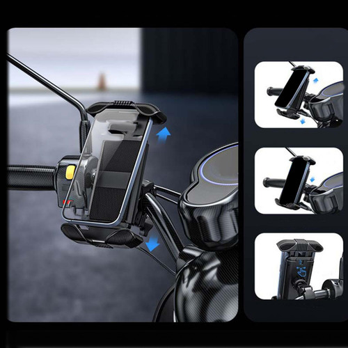 Abrazadera Para Teléfono De Motocicleta, Para Manillar