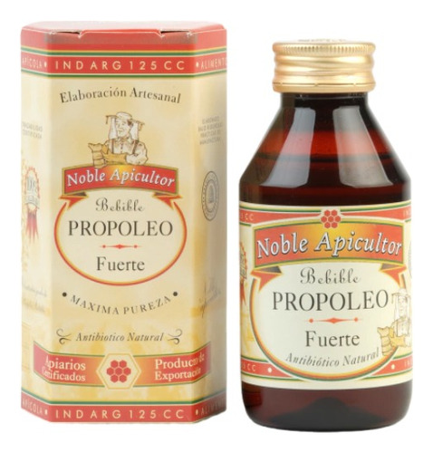 Propóleo Fuerte Noble Apicultor Antibiótico Natural 125ml