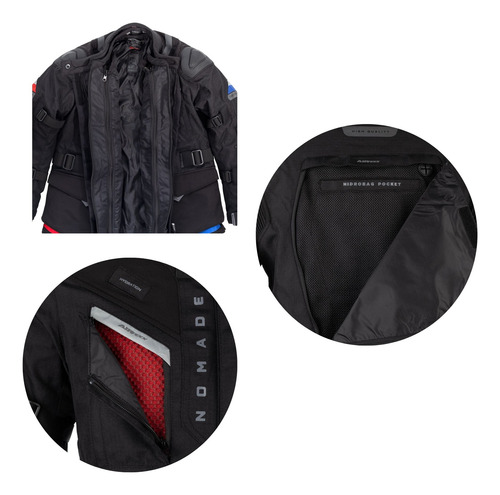 Conjunto Nomade Texx Jaqueta Calça Masculina Bota Adventure