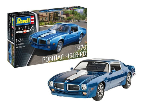 Pontiac Firebird 1970 Escala: 1:24 Kit Revell 07672