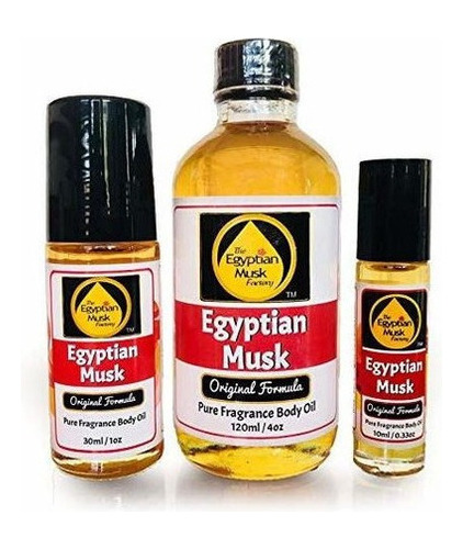 Aceite De Almizcle Egipcio Elige Entre Una Botella De Crista