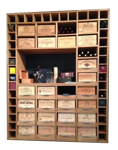 Mueble Bodega Vino Vinoteca Estantería Bares - Cava-84