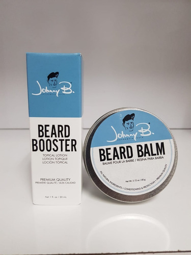 Kit Para  Loción Y Cera  Para Barba Beard Booster