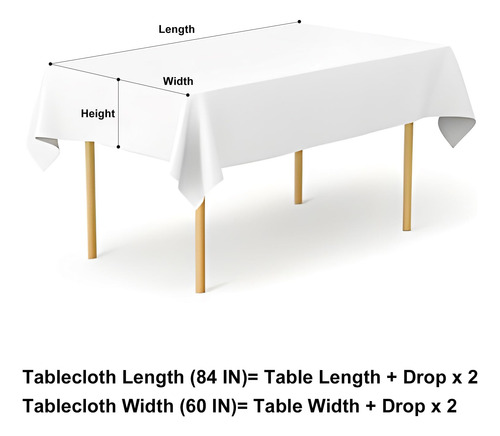 Mantel Misaya Impermeable De Vinilo Rectangular 152 X 213 Cm