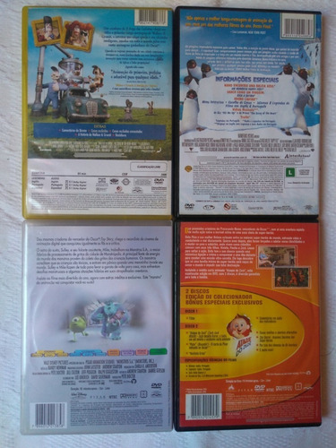 Coleção/lote 20 Filmes Dvds Infantis - Originais (Usado)