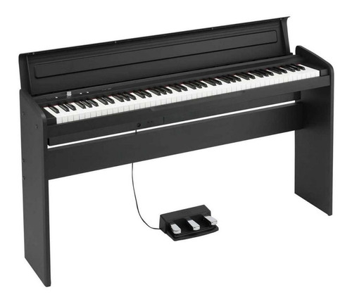 Piano Digital Korg Lp-180 Black Con Mueble 88 Teclas