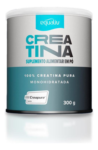 Creatina Monohidratada Creapure 300g Equaliv