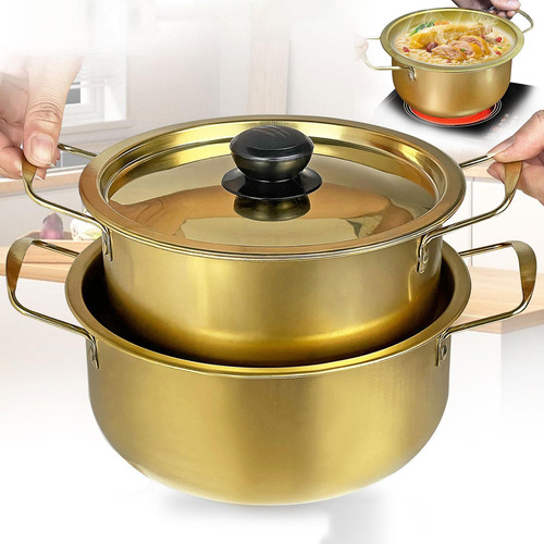 Olla Para Cocinar Ramen Coreana, Olla Portátil Para Sopa De