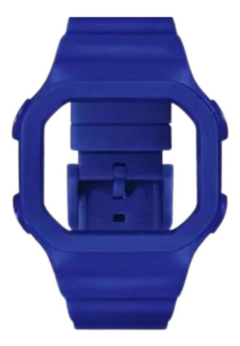 Pulseira Compativel Champion Yot Cp40181f Cp40180x Cp40181x Cor Azul-escuro