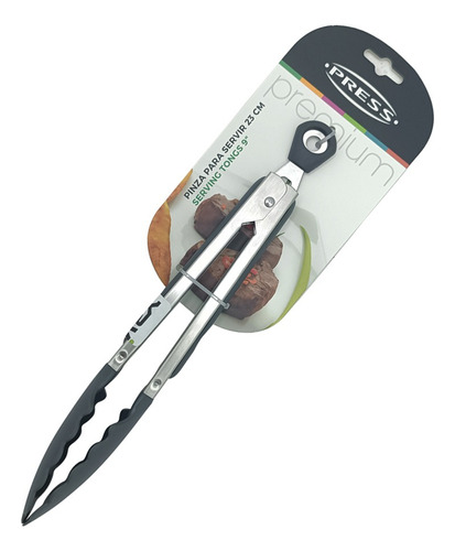 Pinza Multiuso Servir Acero P/nylon 23cm Press 9838 Xavi