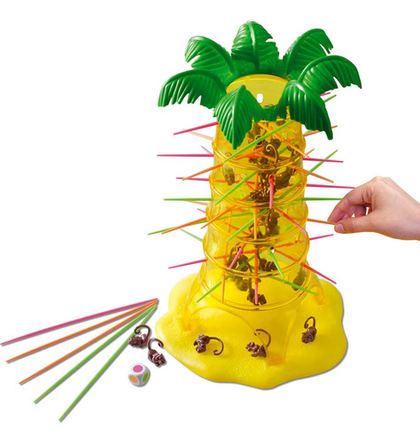 Juego Didáctico De Mesa Monos Crazy Escalada De Árboles