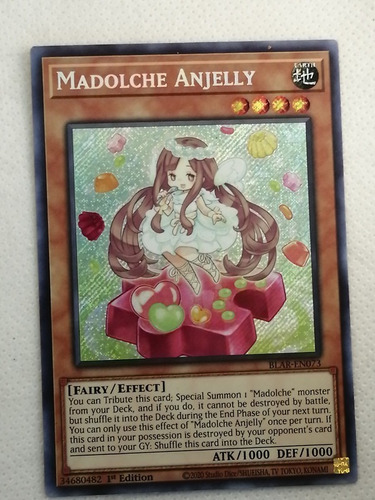 Secret Yugioh Madolche Anjelly