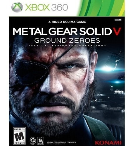 Metal Gear Solid V Ground Zeroes Xbox 360 Fisico