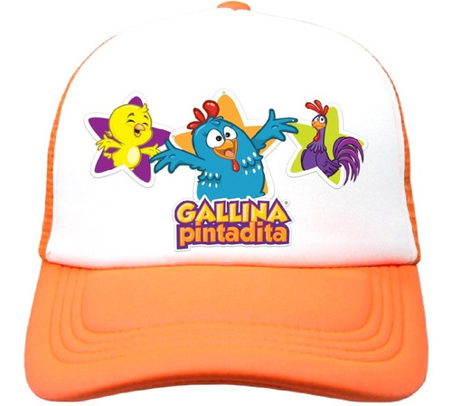 Gorra Gallinita Pintadita  Niños Bebe Cumpleaños Fiestas