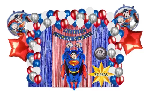 Adornos Para Fiesta Superman | 📦