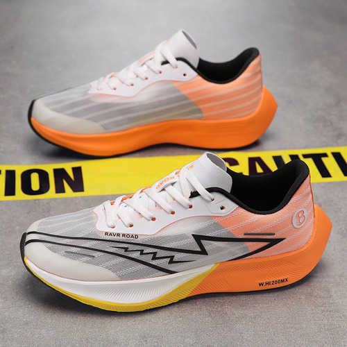 Zapatos Para Correr De Fibra De Carbono Para Parejas, Zapato