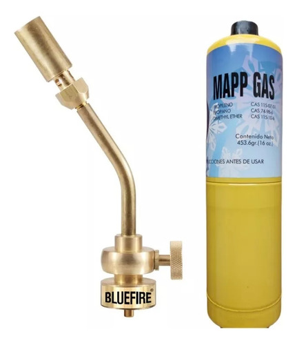 Bluefire Soplete Boquilla Profesional Para Gas Mapp Propano 