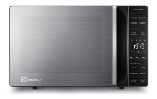 Micro-ondas Prata 23l Efficient Me23s Electrolux 220V