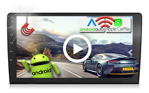 Central Multimidia Androidauto Carplay Sem Fio Espelhamento
