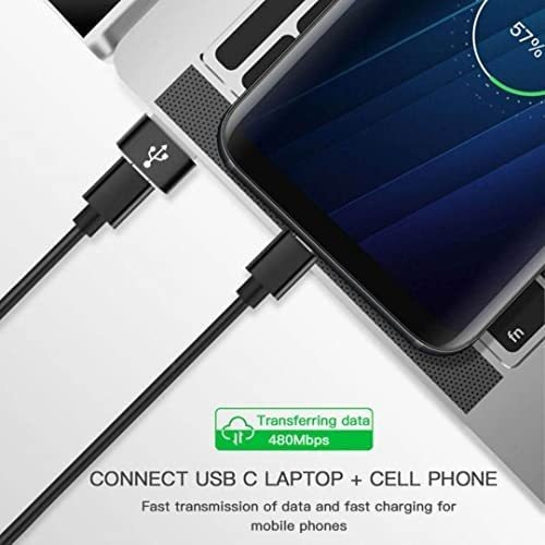 Paquete De 2 Adaptadores Usb-c Hembra A Usb Macho, Usb C A U