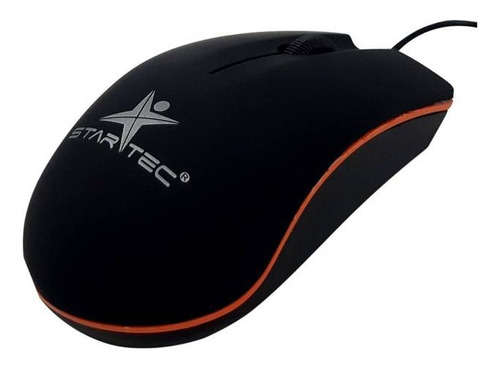 Mouse Alambrico Star Tec St-mo-20 Negro