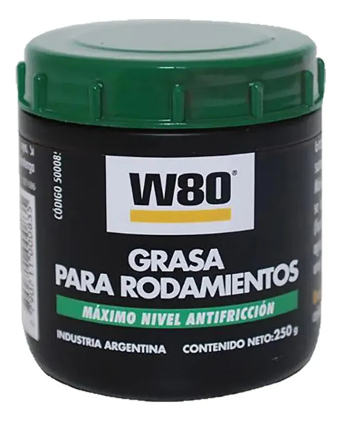 Grasa de Litio para Rodamientos W80 100g Alta Resistencia Humedad