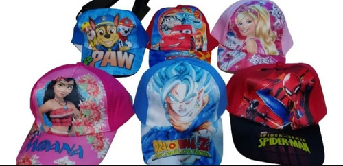 Gorras Para Niños Y Niñas, Superhéroes, Paw Patrol Etc