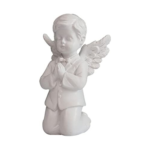 Estatuilla De Ángel Orando Miniatura, Figuritas De Án...