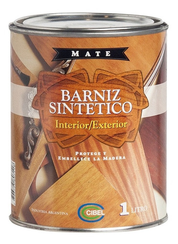 Barniz Mate Interior Y Exterior Cibel 1 Litro