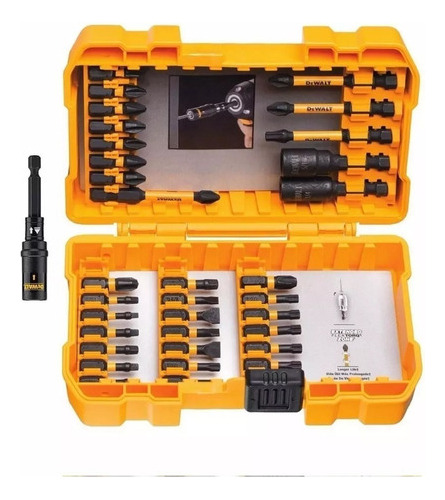 Set 35 Piezas Impact Ready Dewalt Dwa2ngft35ir Mm