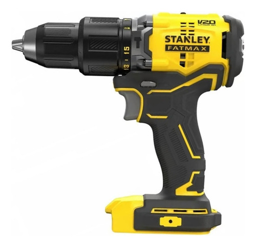Taladro Percutor Atornillador Stanley 13 Mm Sbd715b Amarillo 50 Hz