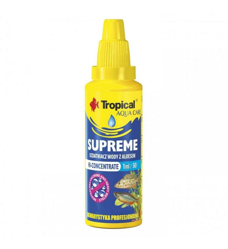 Tropical Condicionador De Água Para Aquários Supreme 50ml