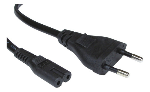 Cable De Corriente Tipo 8 Para Radio, Impresora 2 Patas