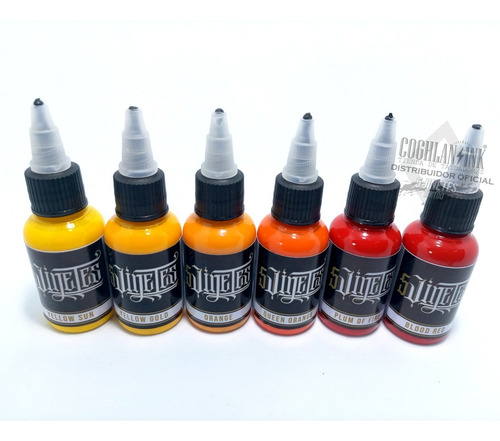 Imagen 4 de 4 de Tinta Tattoo 5 Jinetes Ink Set Koi X1 (38ml) Tatuar Tatuajes