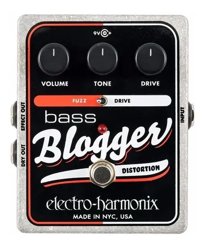 comprar Pedal Electro Harmonix Bass Blogger Distorsión Fuzz P\u002F Bajo