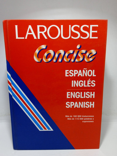 Larousse - Concise - Español Inglés - Diccionario - Cd 