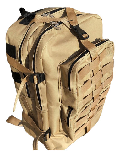 Mochila Táctica Color Beige 45 Lt