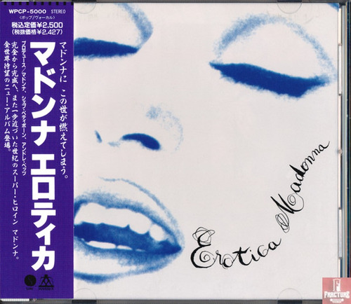 Madonna -erotica Cd Japones