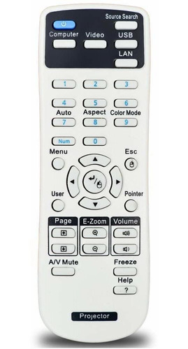 Mando Distancia Para Proyector Epson Hc Ha Eb-x Eh-tw