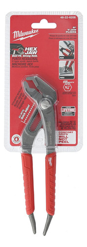 Milwaukee 48-22-6208 Alicates Hexagonales De 8 Pulgadas Con L