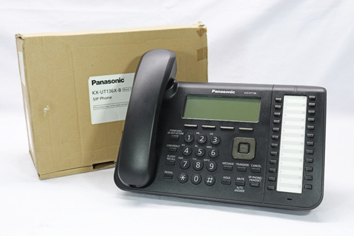 Panasonic Teléfono Ip Kx-ut136x-b (nuevo)