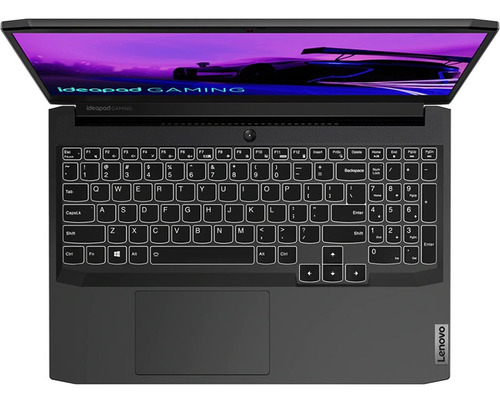 Notebook Lenovo Ideapad Gaming 15.6 Core I5 16gb 256gb Ssd Color Onyx black