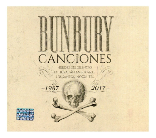 Bunbury - Canciones 1987-2017 3 Cd´s