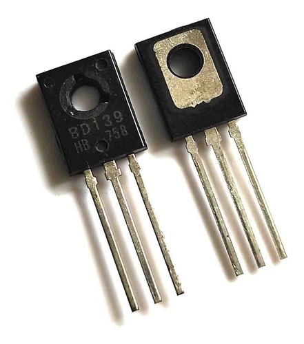 Bd139 80v 1.5a Npn Transistor Philips Orig Cc