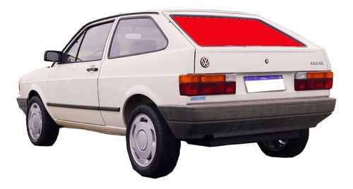 Luneta Volkswagen Gol 1991 Al 1995. Térmica. Verde