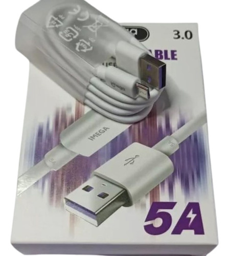 Cable De Datos Micro Usb  5a Carga Rápida Imega