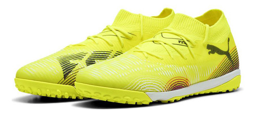 Zapatillas Puma Hombre Future 8 Match Tt 108370 03 Amarillo
