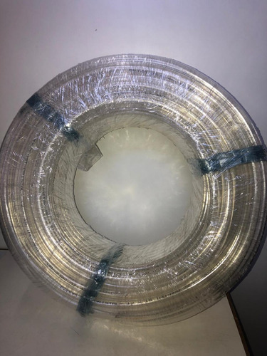Manguera Cristal Pvc Flexible 12x15 X 50m Aire Acondicionado